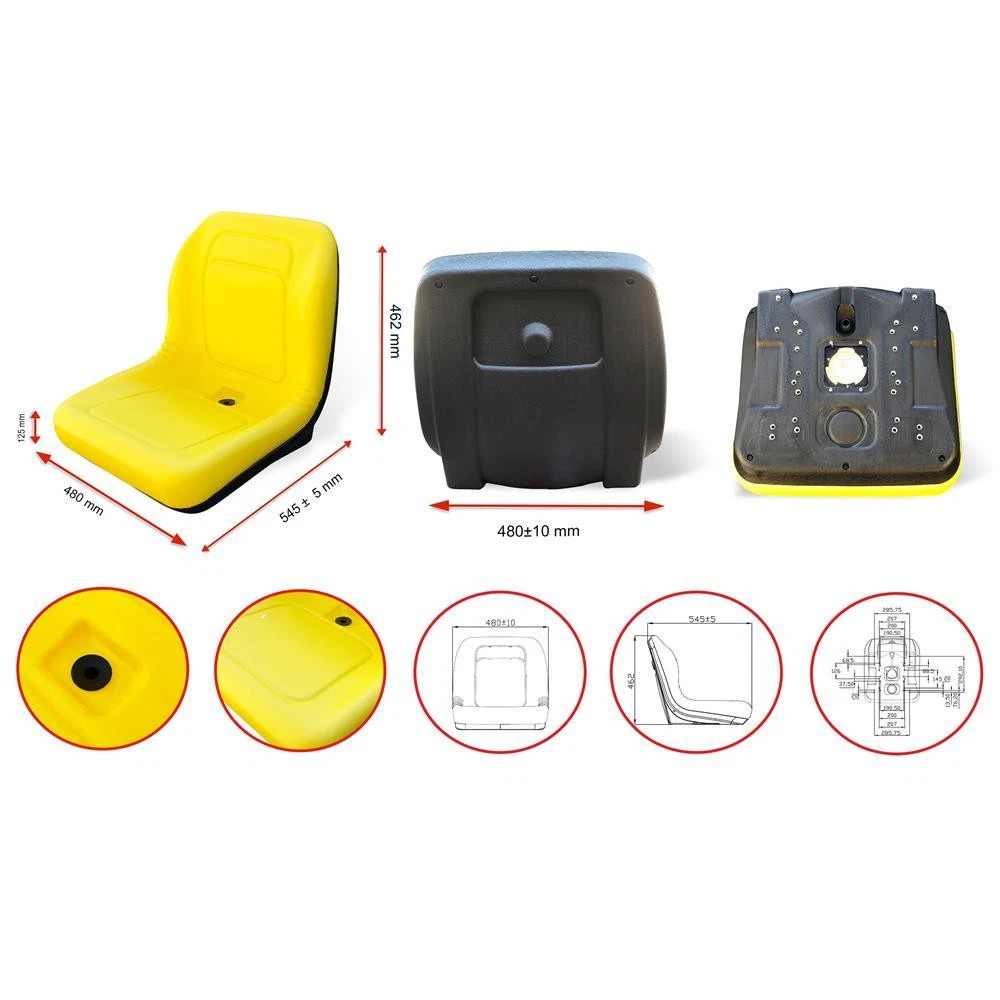Sitzschale Rasentraktor Aufsitzmäher – kompatibel mit John Deere Gator Castel Garden – Bild 2